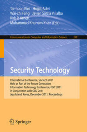 Kim / Adeli / Fang | Security Technology | E-Book | sack.de