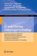 Kim / Adeli / Ma |  U- and E-Service, Science and Technology | Buch |  Sack Fachmedien