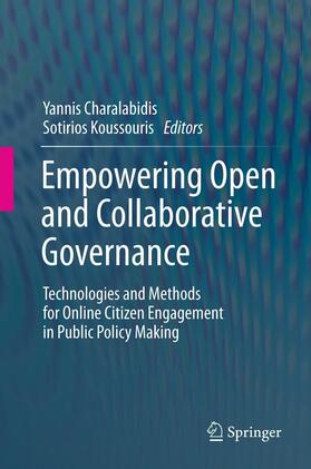 Koussouris / Charalabidis |  Empowering Open and Collaborative Governance | Buch |  Sack Fachmedien