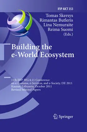 Skersys / Butleris / Nemuraite | Building the e-World Ecosystem | E-Book | sack.de