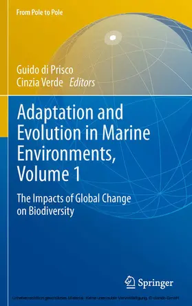 di Prisco / Verde | Adaptation and Evolution in Marine Environments, Volume 1 | E-Book | www.sack.de