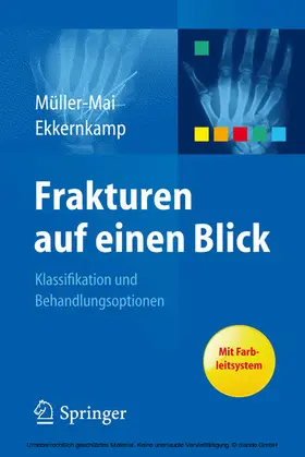 Müller-Mai / Ekkernkamp |  Frakturen auf einen Blick | eBook | Sack Fachmedien