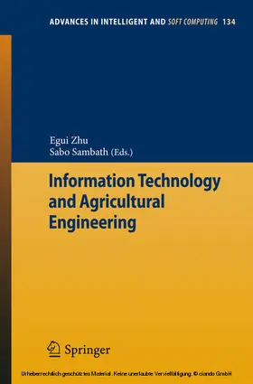 Zhu / Sambath | Information Technology and Agricultural Engineering | E-Book | www.sack.de