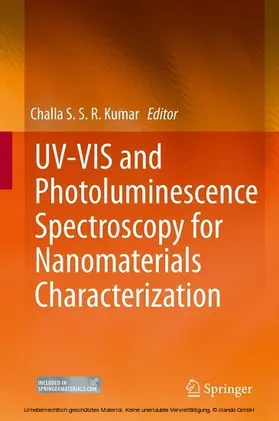 Kumar | UV-VIS and Photoluminescence Spectroscopy for Nanomaterials Characterization | E-Book | www.sack.de