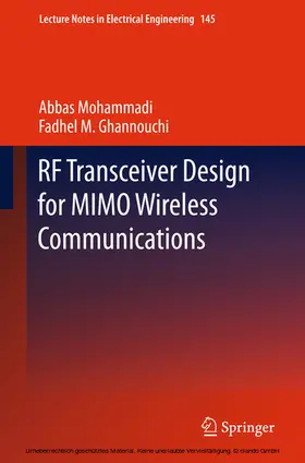 Mohammadi / Ghannouchi | RF Transceiver Design for MIMO Wireless Communications | E-Book | sack.de