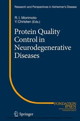 Morimoto / Christen | Protein Quality Control in Neurodegenerative Diseases | E-Book | sack.de