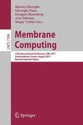 Gheorghe / Paun / Verlan |  Membrane Computing | Buch |  Sack Fachmedien