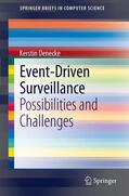 Denecke |  Event-Driven Surveillance | Buch |  Sack Fachmedien