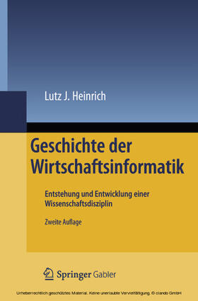 Heinrich | Geschichte der Wirtschaftsinformatik | E-Book | sack.de