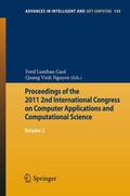 Nguyen / Gaol |  Proceedings of the 2011 2nd International Congress on Computer Applications and Computational Science | Buch |  Sack Fachmedien