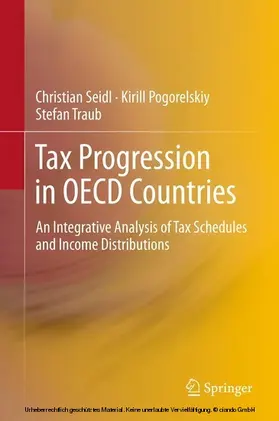 Seidl / Pogorelskiy / Traub |  Tax Progression in OECD Countries | eBook | Sack Fachmedien