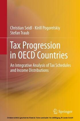 Seidl / Pogorelskiy / Traub | Tax Progression in OECD Countries | E-Book | sack.de