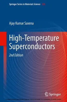 Saxena | High-Temperature Superconductors | E-Book | www.sack.de