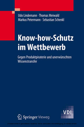 Lindemann / Meiwald / Petermann | Know-how-Schutz im Wettbewerb | E-Book | sack.de