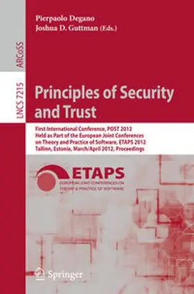 Degano / Guttman | Principles of Security and Trust | E-Book | sack.de