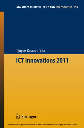 Kocarev |  ICT Innovations 2011 | eBook | Sack Fachmedien