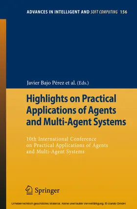 Pérez / Rodríguez / Sánchez |  Highlights on Practical Applications of Agents and Multi-Agent Systems | eBook | Sack Fachmedien