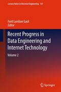 Gaol |  Recent Progress in Data Engineering and Internet Technology | Buch |  Sack Fachmedien