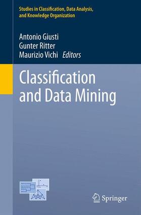 Giusti / Vichi / Ritter | Classification and Data Mining | Buch | 978-3-642-28893-7 | sack.de