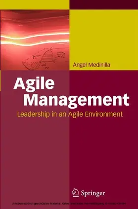 Medinilla |  Agile Management | eBook | Sack Fachmedien