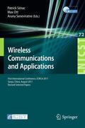 Sénac / Ott / Seneviratne |  Wireless Communications and Applications | Buch |  Sack Fachmedien