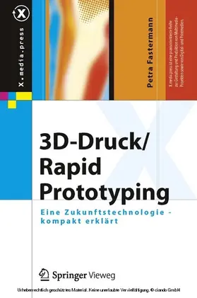 Fastermann |  3D-Druck/Rapid Prototyping | eBook | Sack Fachmedien