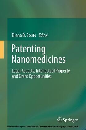 Souto | Patenting Nanomedicines | E-Book | sack.de