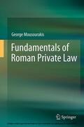 Mousourakis |  Fundamentals of Roman Private Law | eBook | Sack Fachmedien