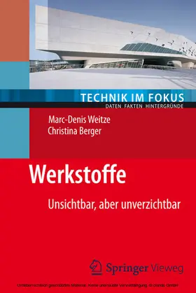Weitze / Berger | Werkstoffe | E-Book | www.sack.de