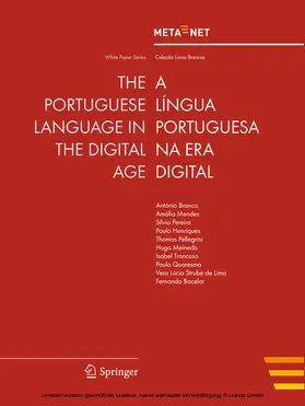 Rehm / Uszkoreit |  The Portuguese Language in the Digital Age | eBook | Sack Fachmedien
