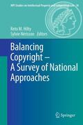 Hilty / Nérisson |  Balancing Copyright - A Survey of National Approaches | eBook | Sack Fachmedien