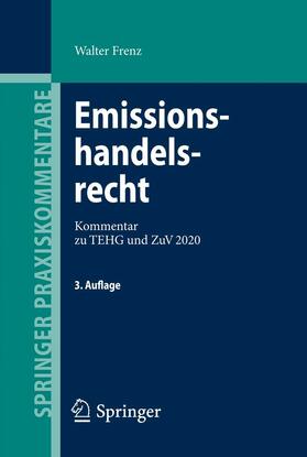 Frenz | Emissionshandelsrecht | E-Book | sack.de