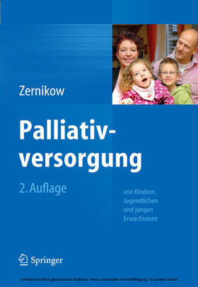 Zernikow | Palliativversorgung von Kindern, Jugendlichen und jungen Erwachsenen | E-Book | sack.de