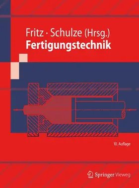 FRITZ / Schulze |  Fertigungstechnik | Buch |  Sack Fachmedien