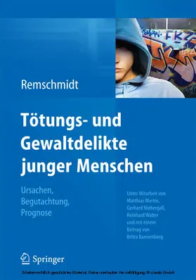 Remschmidt | Tötungs- und Gewaltdelikte junger Menschen | E-Book | sack.de
