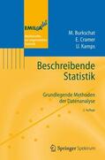 Burkschat / Cramer / Kamps |  Beschreibende Statistik | Buch |  Sack Fachmedien