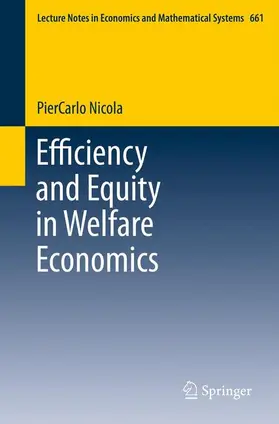 Nicola |  Efficiency and Equity in Welfare Economics | Buch |  Sack Fachmedien