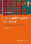 Schröder |  Leistungselektronische Schaltungen | Buch |  Sack Fachmedien