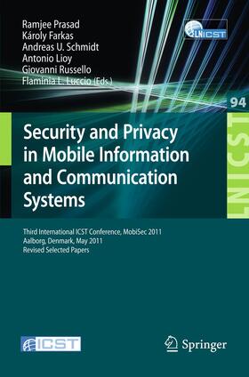 Prasad / Farkas / Schmidt |  Security and Privacy in Mobile Information | Buch |  Sack Fachmedien