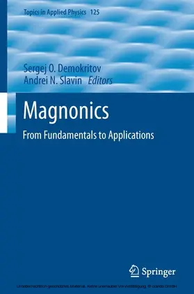 Demokritov / Slavin | Magnonics | E-Book | sack.de