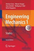Gross / Hauger / Schröder |  Engineering Mechanics 1 | Buch |  Sack Fachmedien