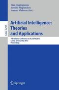 Maglogiannis / Vlahavas / Plagianakos |  Artificial Intelligence: Theories, Models and Applications | Buch |  Sack Fachmedien