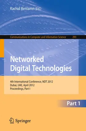 Benlamri |  Networked Digital Technologies | Buch |  Sack Fachmedien