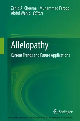 Cheema / Farooq / Wahid |  Allelopathy | eBook | Sack Fachmedien