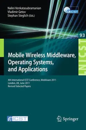 Venkatasubramanian / Getov / Steglich |  Mobile Wireless Middleware, Operating Systems, and Applications | eBook | Sack Fachmedien