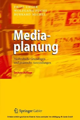 Unger / Fuchs / Michel | Mediaplanung | E-Book | sack.de