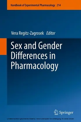 Regitz-Zagrosek | Sex and Gender Differences in Pharmacology | E-Book | www.sack.de