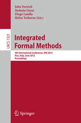 Derrick / Gnesi / Latella | Integrated Formal Methods | E-Book | sack.de