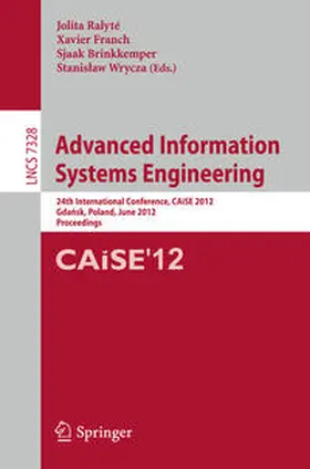 Ralyté / Franch / Brinkkemper | Advanced Information Systems Engineering | E-Book | sack.de