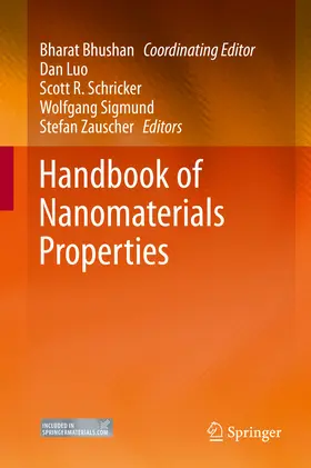 Bhushan / Luo / Schricker |  Handbook of Nanomaterials Properties | eBook | Sack Fachmedien